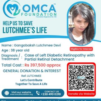 Help Save Lutchmee’s Life – Urgent Eye Surgery Support
