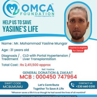 Help Save Yasiine’s Life – Support His Liver Transplant Treatment