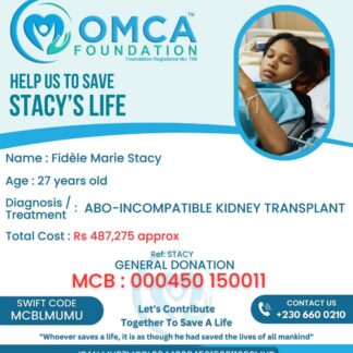 Help Save Stacy’s Life – Urgent ABO-Incompatible Kidney Transplant