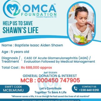 Help Save Shawn’s Life – Urgent Treatment for Acute Glomerulonephritis (AGN)