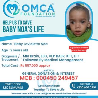Help Save Baby Noa’s Life – Urgent Neurological Evaluation & Medical Treatment