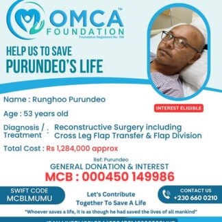 Help Save Purundeo’s Life – Urgent Reconstructive Surgery