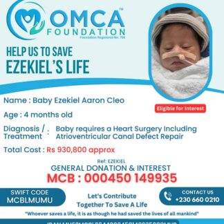 Help Save Baby Ezekiel’s Life – Urgent Heart Surgery Needed