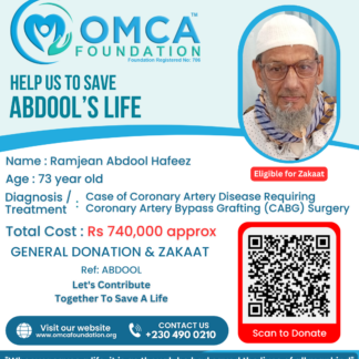 Help Save Abdool’s Life – Urgent Heart Bypass Surgery Support