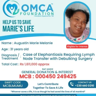 Help Save Augutin Marie’s Life – Elephantiasis Surgery Support
