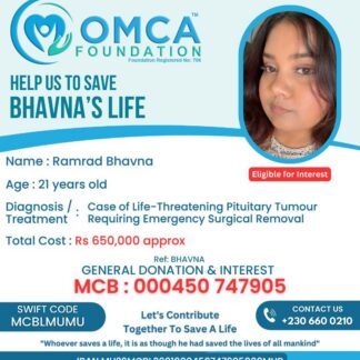 Help Us Save Bhavna’s Life – Emergency Pituitary Tumour Surgery Support