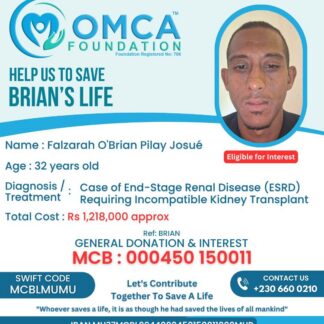 Help Save Brian’s Life – Urgent Kidney Transplant Support