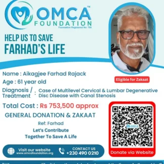 Help Save Farhad’s Life – Urgent Spine Surgery Support