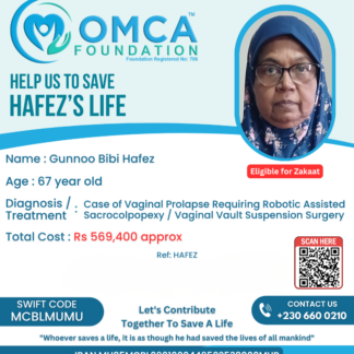 Help Save Hafez’s Life – Urgent Robotic Surgery Support