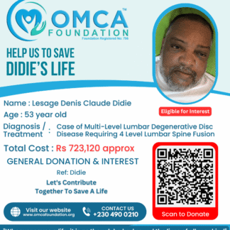 Help Save Didie’s Life – Urgent Lumbar Spine Fusion Surgery Support