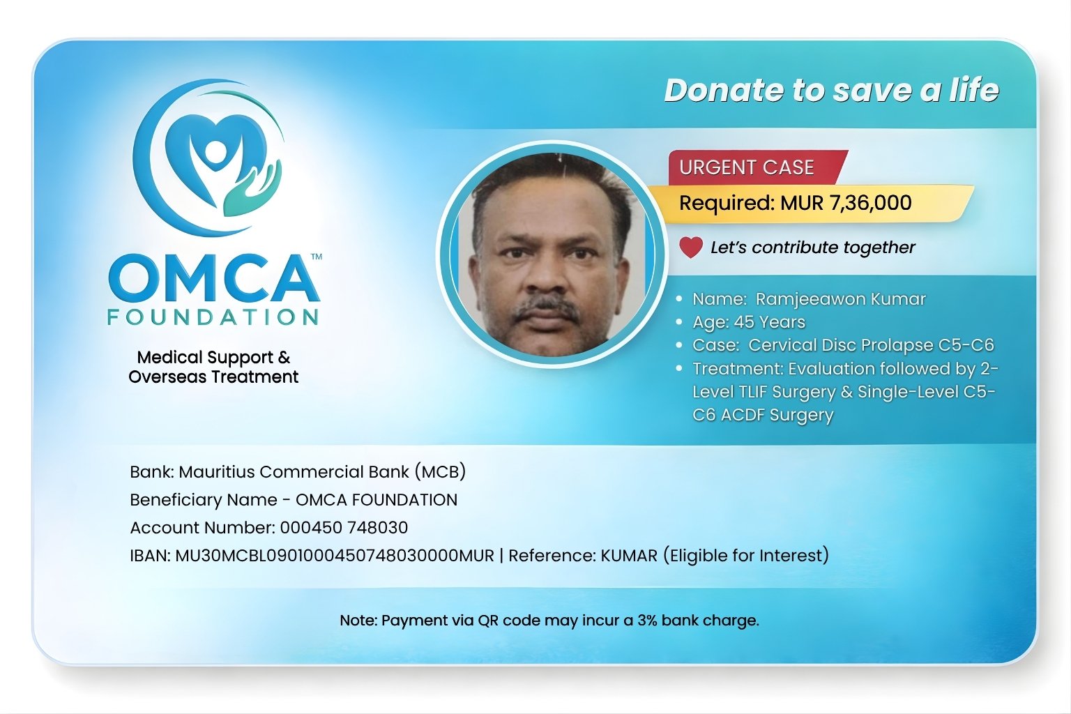 Help Save Kumar’s Life – Urgent Spine Surgery Needed - Image 3