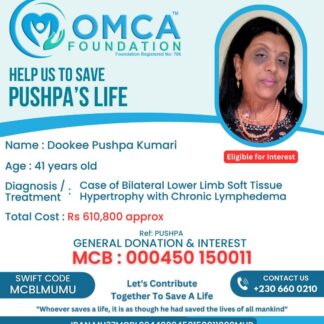 Help Save Pushpa’s Life – Urgent Surgery Support