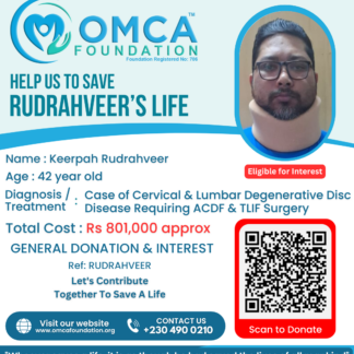 Help Save Rudrahveer’s Life – Urgent Spine Surgery Treatment Support