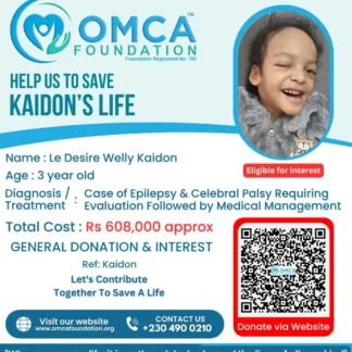Help Save Kaidon’s Life – Urgent Epilepsy & Cerebral Palsy Treatment Support