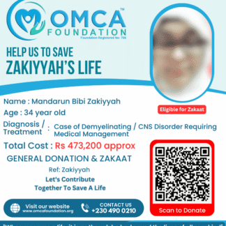Help Save Zakiyyah’s Life – CNS Disorder Medical Treatment Support